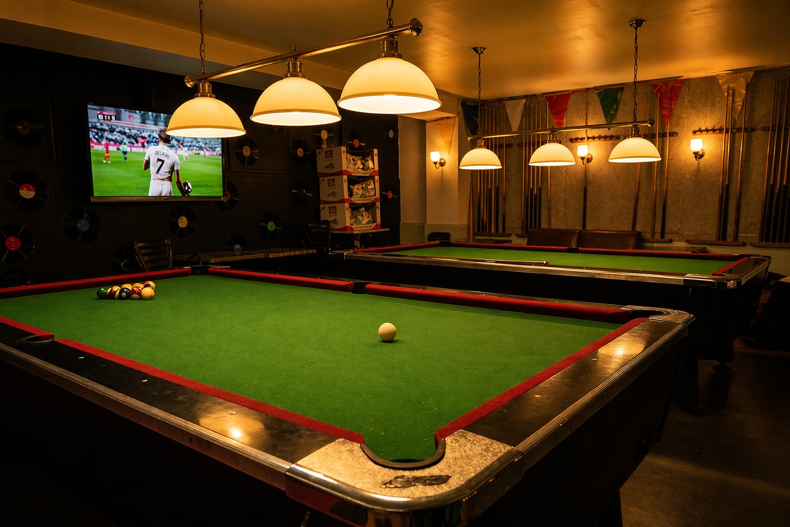 Table de billard du Café Sportivo